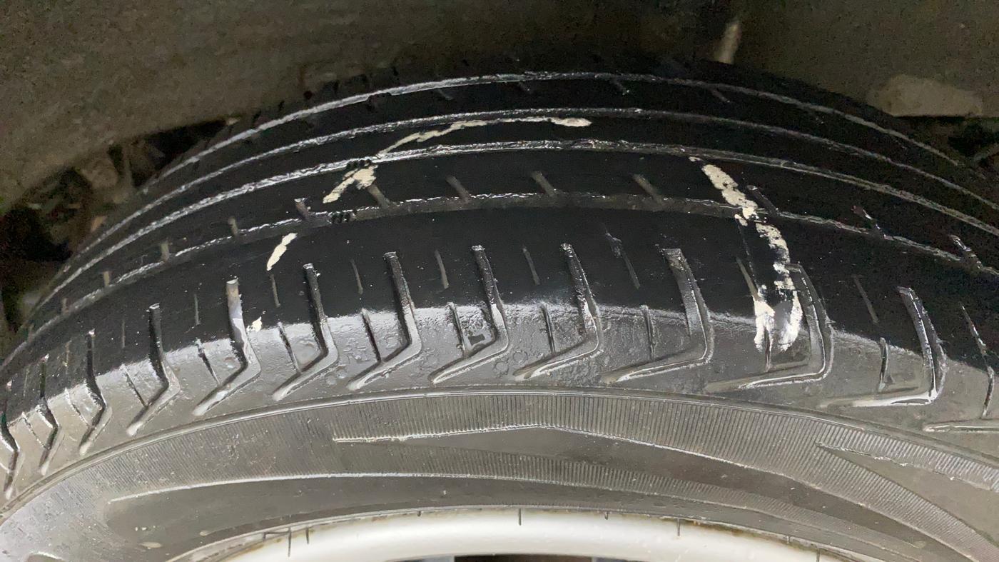 2019 Renault Kwid RXT 0.8 (O), Petrol, Manual, 58,894 km, Left Rear Tyre Tread
