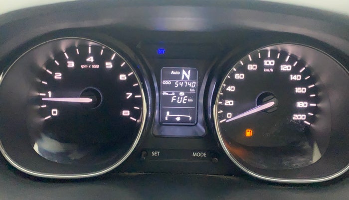 2018 Tata Tiago XZA PETROL, Petrol, Automatic, 54,703 km, Odometer Image
