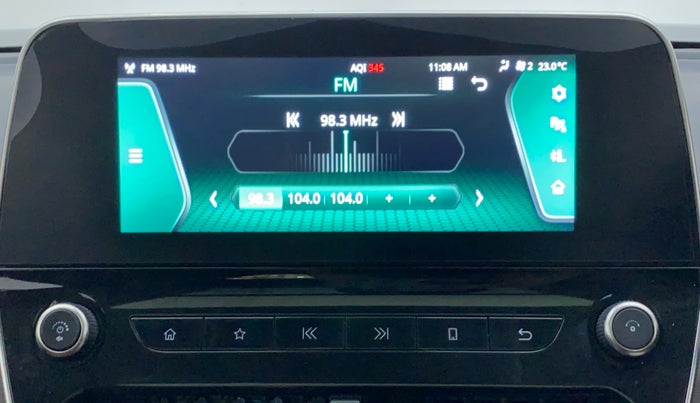 2022 Tata Harrier XZA PLUS 2.0L, Diesel, Automatic, 6,535 km, Infotainment System