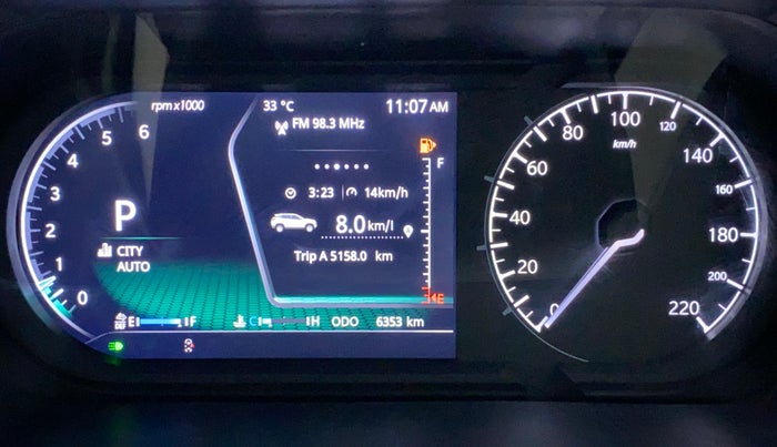 2022 Tata Harrier XZA PLUS 2.0L, Diesel, Automatic, 6,535 km, Odometer Image