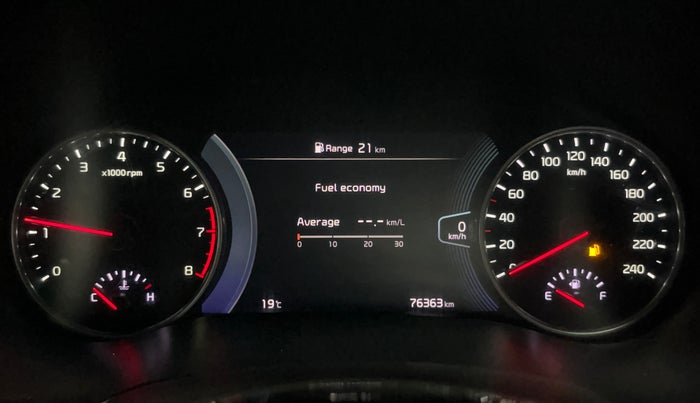 2019 KIA SELTOS GTX PLUS 1.4 PETROL, Petrol, Manual, 76,363 km, Odometer Image