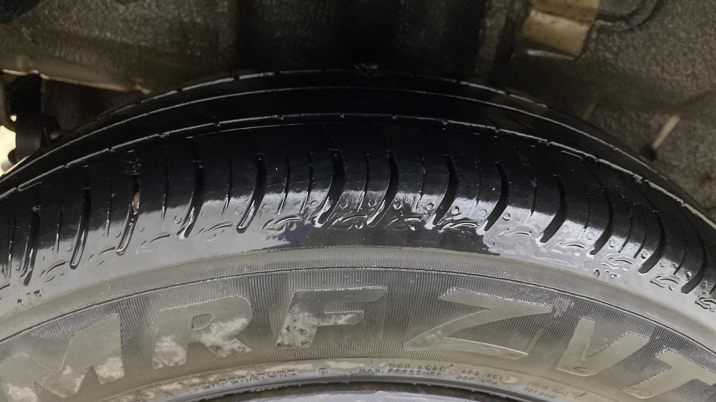 2017 Tata Tiago XT PETROL, Petrol, Manual, 87,134 km, Right Rear Tyre Tread