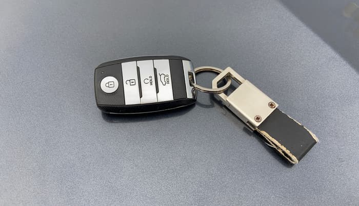 2021 KIA SELTOS HTX IVT 1.5 PETROL, Petrol, Automatic, 48,918 km, Key Close Up