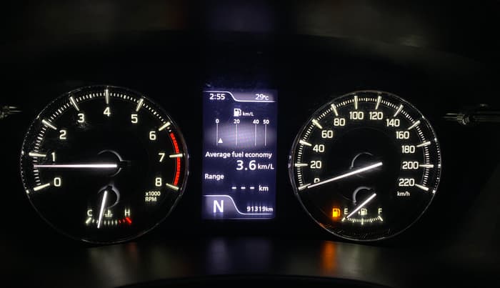 2022 Maruti Baleno ZETA 1.2 AGS, Petrol, Automatic, 91,311 km, Odometer Image