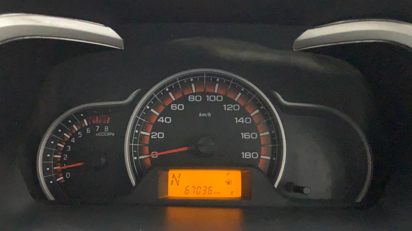 2016 Maruti Alto K10 VXI AMT, Petrol, Automatic, 67,318 km, Odometer Image