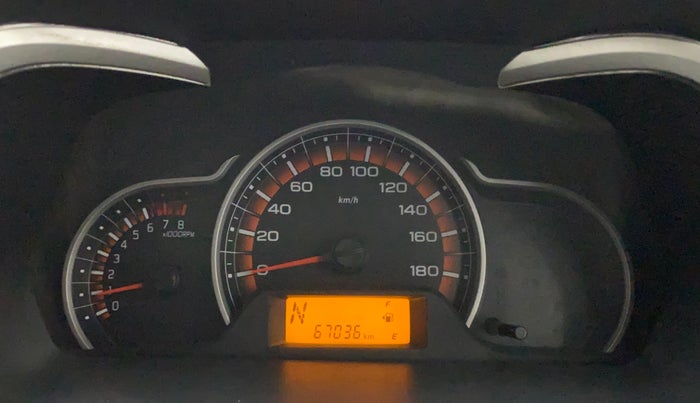 2016 Maruti Alto K10 VXI AMT, Petrol, Automatic, 67,103 km, Odometer Image