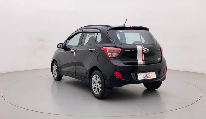 2014 Hyundai Grand i10 SPORTZ AT 1.2 KAPPA VTVT, Petrol, Automatic, 1,06,876 km, Left Back Diagonal