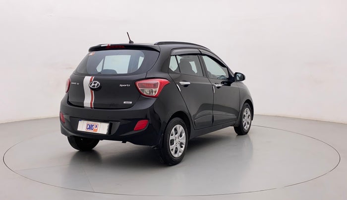 2014 Hyundai Grand i10 SPORTZ AT 1.2 KAPPA VTVT, Petrol, Automatic, 1,06,876 km, Right Back Diagonal