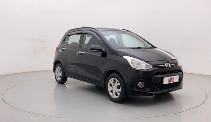 2014 Hyundai Grand i10 SPORTZ AT 1.2 KAPPA VTVT, Petrol, Automatic, 1,06,876 km, Right Front Diagonal