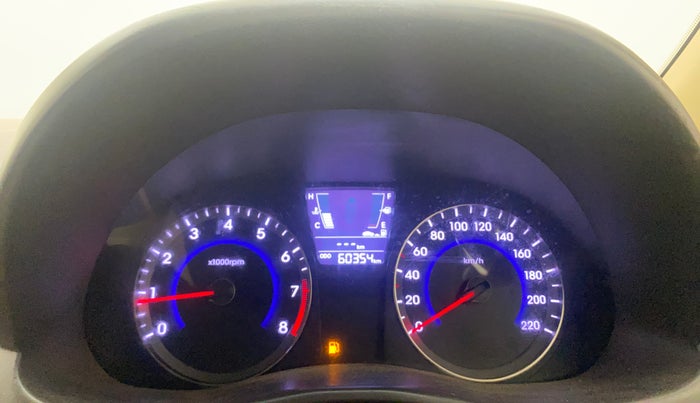 2017 Hyundai Verna 1.6 VTVT SX, Petrol, Manual, 60,315 km, Odometer Image