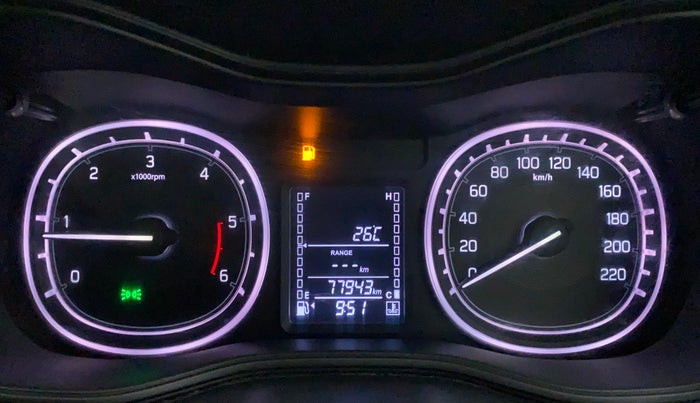 2016 Maruti Vitara Brezza ZDI, Diesel, Manual, 78,575 km, Odometer Image
