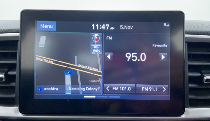 2019 Hyundai VENUE 1.0L Turbo GDI SX(O) MT, Petrol, Manual, 9,942 km, Infotainment System