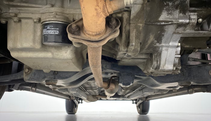 2015 Maruti Wagon R 1.0 VXI, Petrol, Manual, 49,196 km, Front Underbody