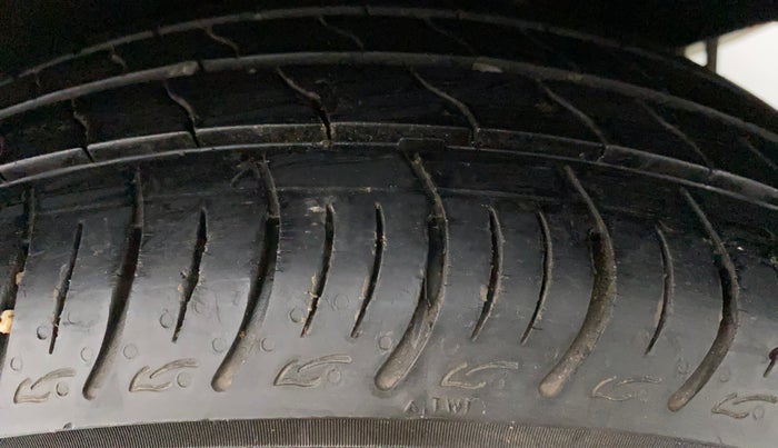 2021 Maruti Baleno DELTA CVT PETROL 1.2, Petrol, Automatic, 24,387 km, Left Rear Tyre Tread