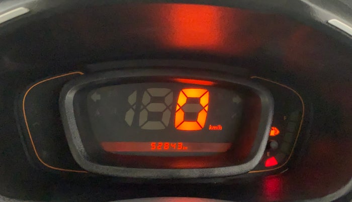 2016 Renault Kwid RXT 0.8, Petrol, Manual, 52,841 km, Odometer Image