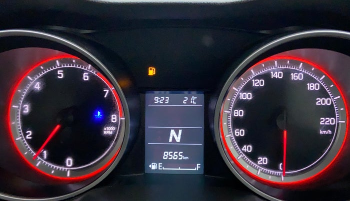 2019 Maruti Swift VXI AMT D, Petrol, Automatic, 8,609 km, Odometer Image