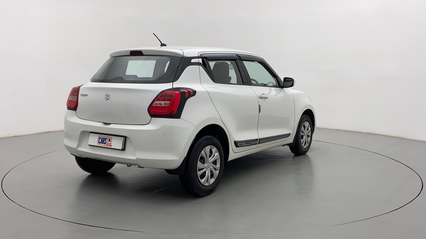 2019 Maruti Swift VXI AMT D, Petrol, Automatic, 8,609 km, Right Back Diagonal