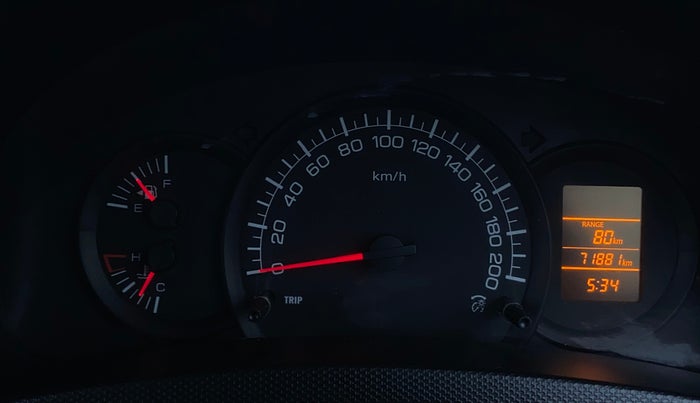 2014 Maruti Swift LXI, Petrol, Manual, 71,878 km, Odometer Image