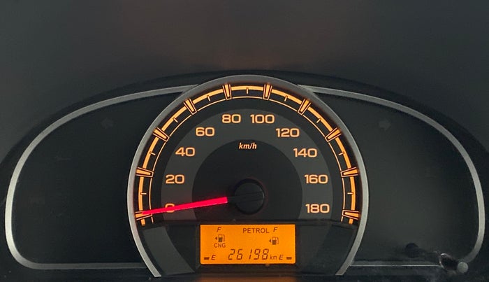 2014 Maruti Alto 800 LXI CNG, CNG, Manual, 26,197 km, Odometer Image