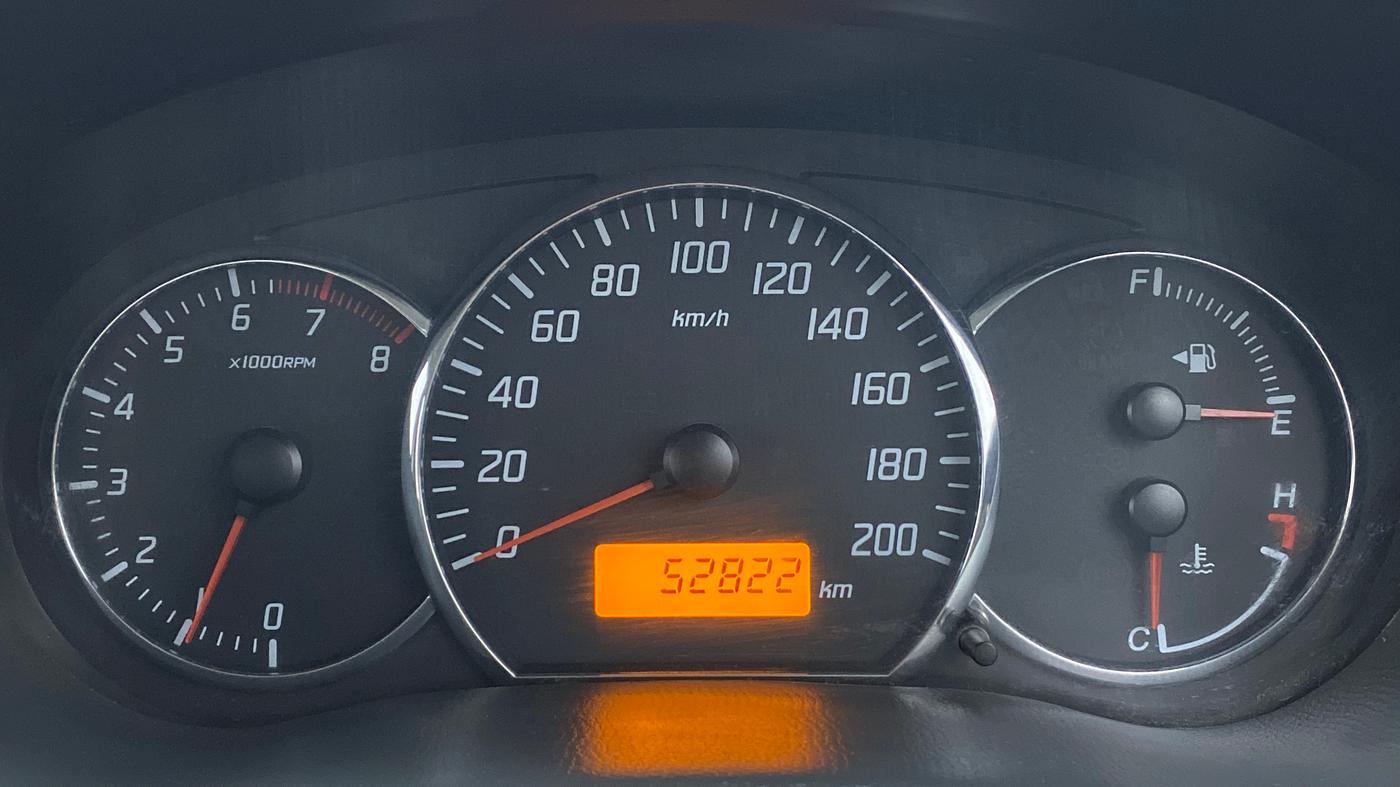 2011 Maruti Swift VXI D, Petrol, Manual, 53,025 km, Odometer Image