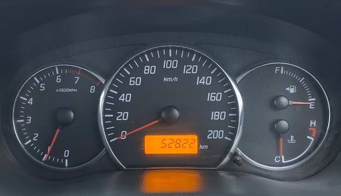 2011 Maruti Swift VXI D, Petrol, Manual, 53,025 km, Odometer Image