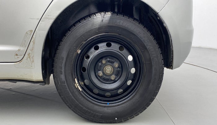 2011 Maruti Swift VXI D, Petrol, Manual, 53,025 km, Left Rear Wheel