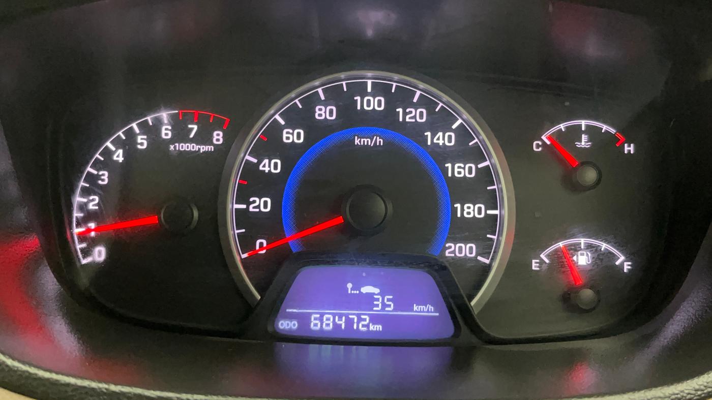 2016 Hyundai Grand i10 SPORTZ 1.2 KAPPA VTVT, Petrol, Manual, 68,420 km, Odometer Image