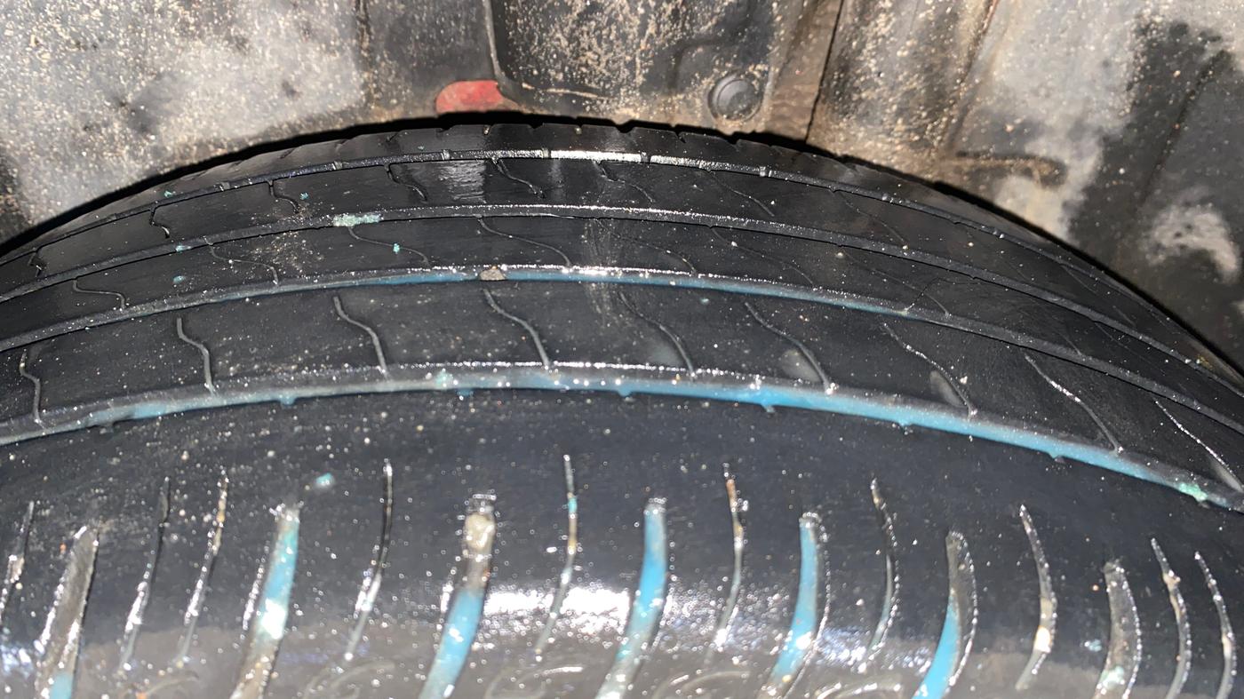 2022 Maruti Vitara Brezza VXI, Petrol, Manual, 38,361 km, Left Rear Tyre Tread