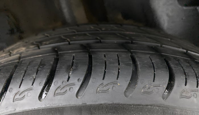 2020 Tata ALTROZ XZ 1.2, Petrol, Manual, 9,291 km, Left Rear Tyre Tread