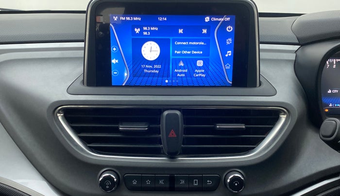 2020 Tata ALTROZ XZ 1.2, Petrol, Manual, 9,291 km, Infotainment System