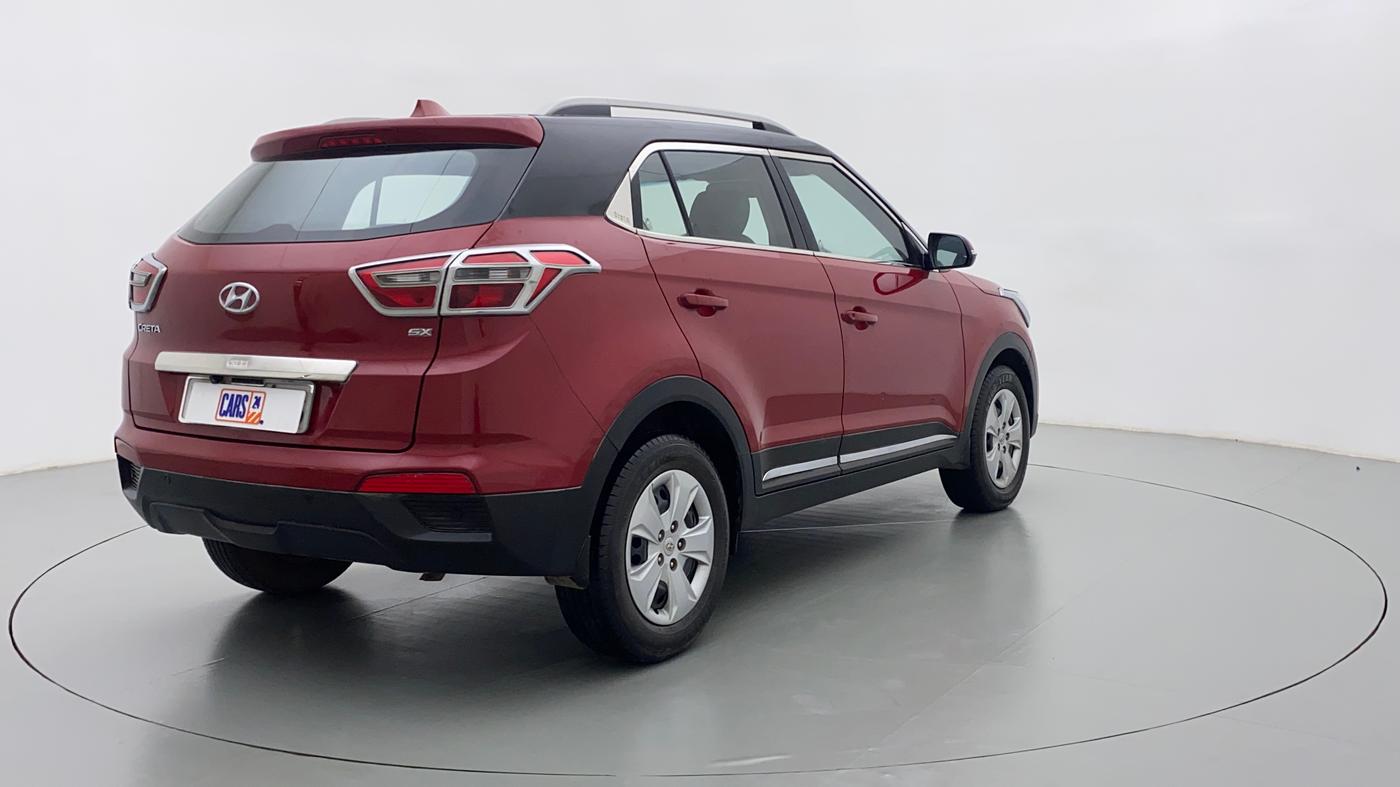 2016 Hyundai Creta 1.6 E + VTVT, Petrol, Manual, 46,717 km, Right Back Diagonal