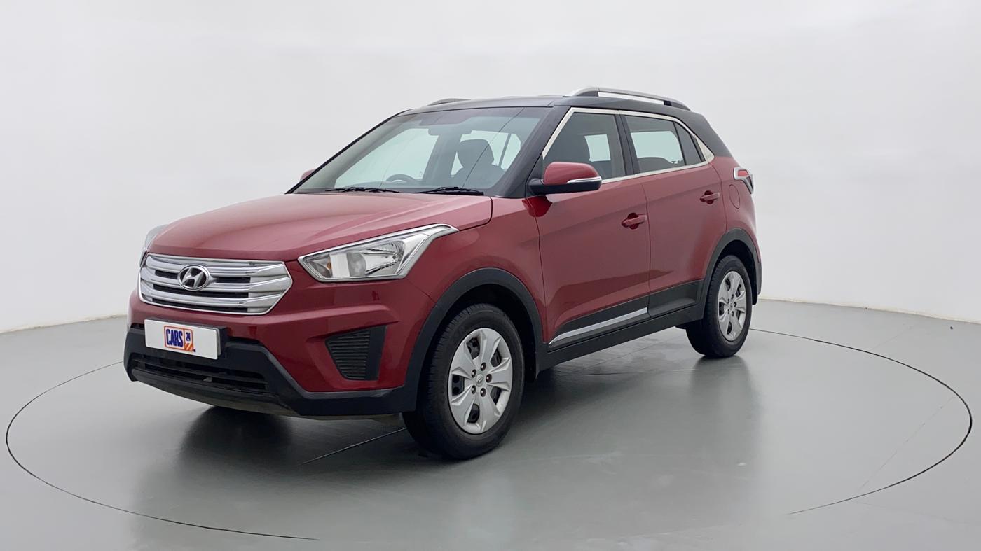 2016 Hyundai Creta 1.6 E + VTVT, Petrol, Manual, 46,717 km, Left Front Diagonal
