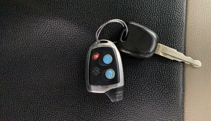 2019 Maruti New Wagon-R LXI CNG (O) 1.0, CNG, Manual, 1,14,531 km, Key Close Up