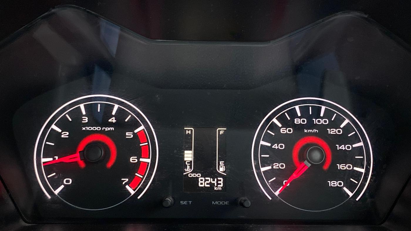 2017 Mahindra Kuv100 K4 5 STR, Petrol, Manual, 8,243 km, Odometer Image