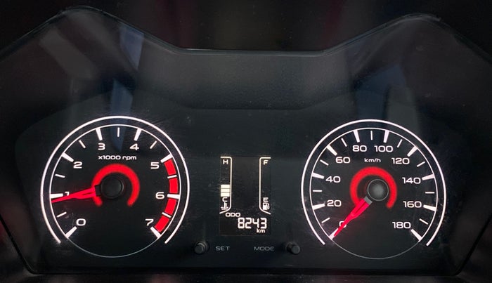 2017 Mahindra Kuv100 K4 5 STR, Petrol, Manual, 8,243 km, Odometer Image