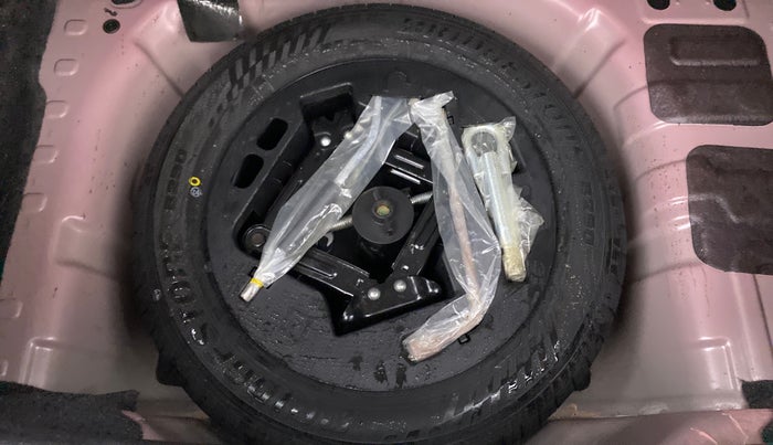 2017 Mahindra Kuv100 K4 5 STR, Petrol, Manual, 8,243 km, Spare Tyre