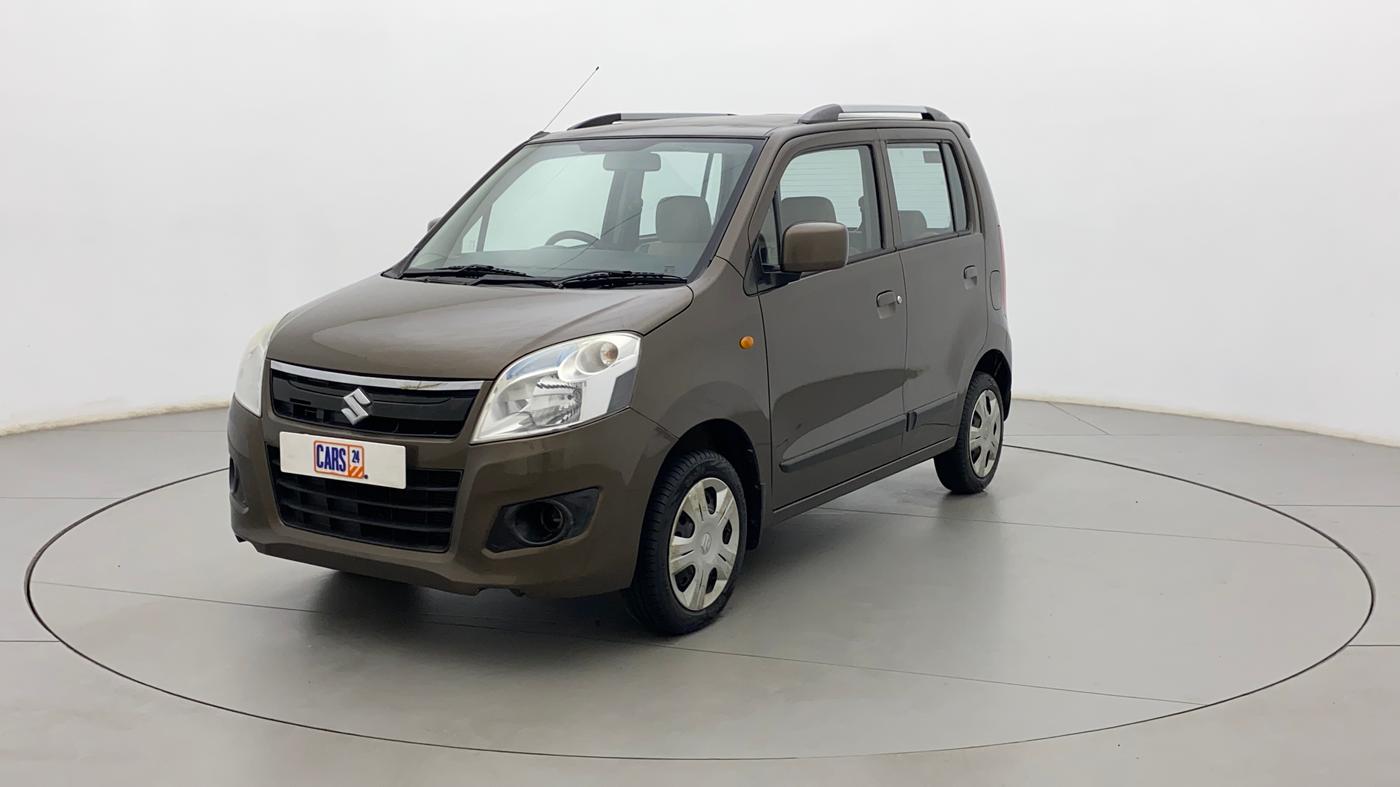 2017 Maruti Wagon R 1.0 VXI AMT, Petrol, Automatic, 34,583 km, Left Front Diagonal