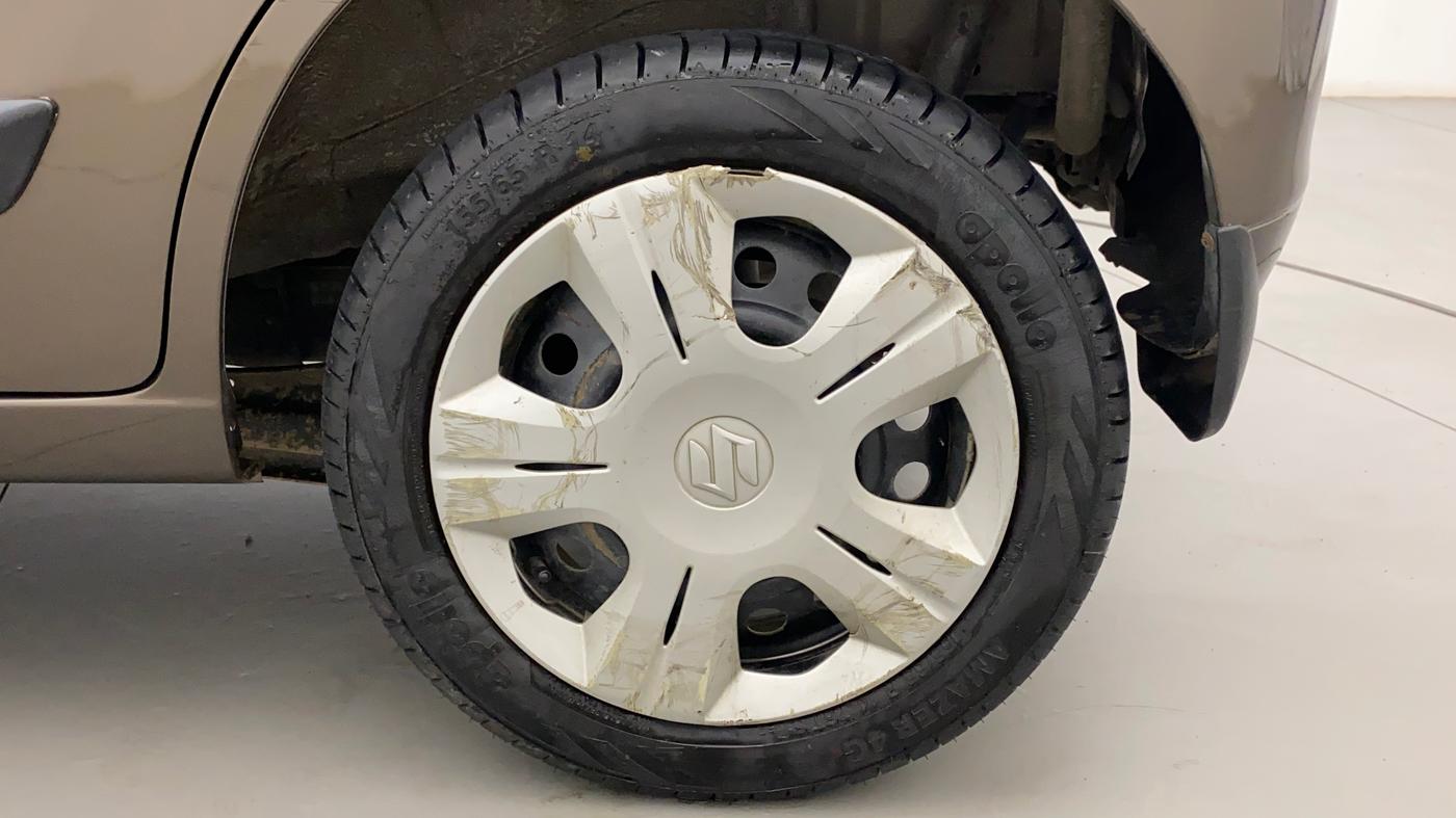 2017 Maruti Wagon R 1.0 VXI AMT, Petrol, Automatic, 34,583 km, Left Rear Wheel