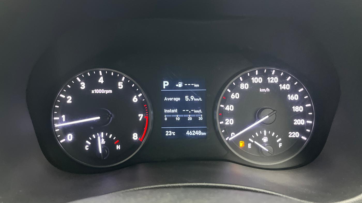 2018 Hyundai Verna 1.6 VTVT SX (O) AT, Petrol, Automatic, 46,247 km, Odometer Image