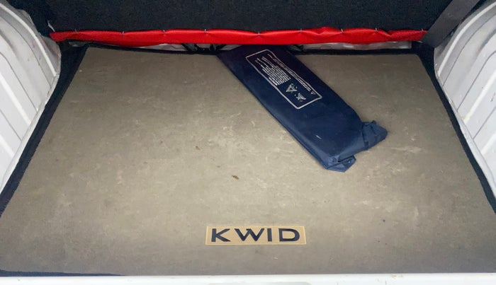 2016 Renault Kwid RXT 1.0 AMT, Petrol, Automatic, 42,049 km, Boot Inside