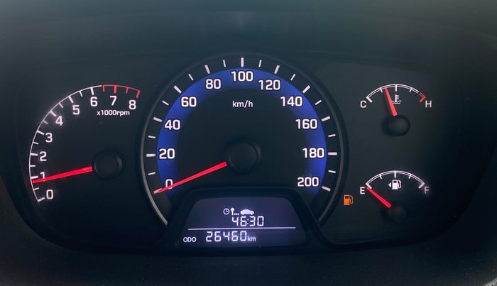 2014 Hyundai Xcent S 1.2, Petrol, Manual, 26,454 km, Odometer Image