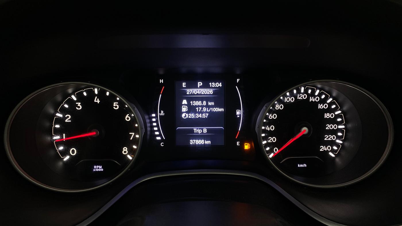 2018 Jeep Compass LIMITED 1.4 PETROL AT, Petrol, Automatic, 37,866 km, Odometer Image