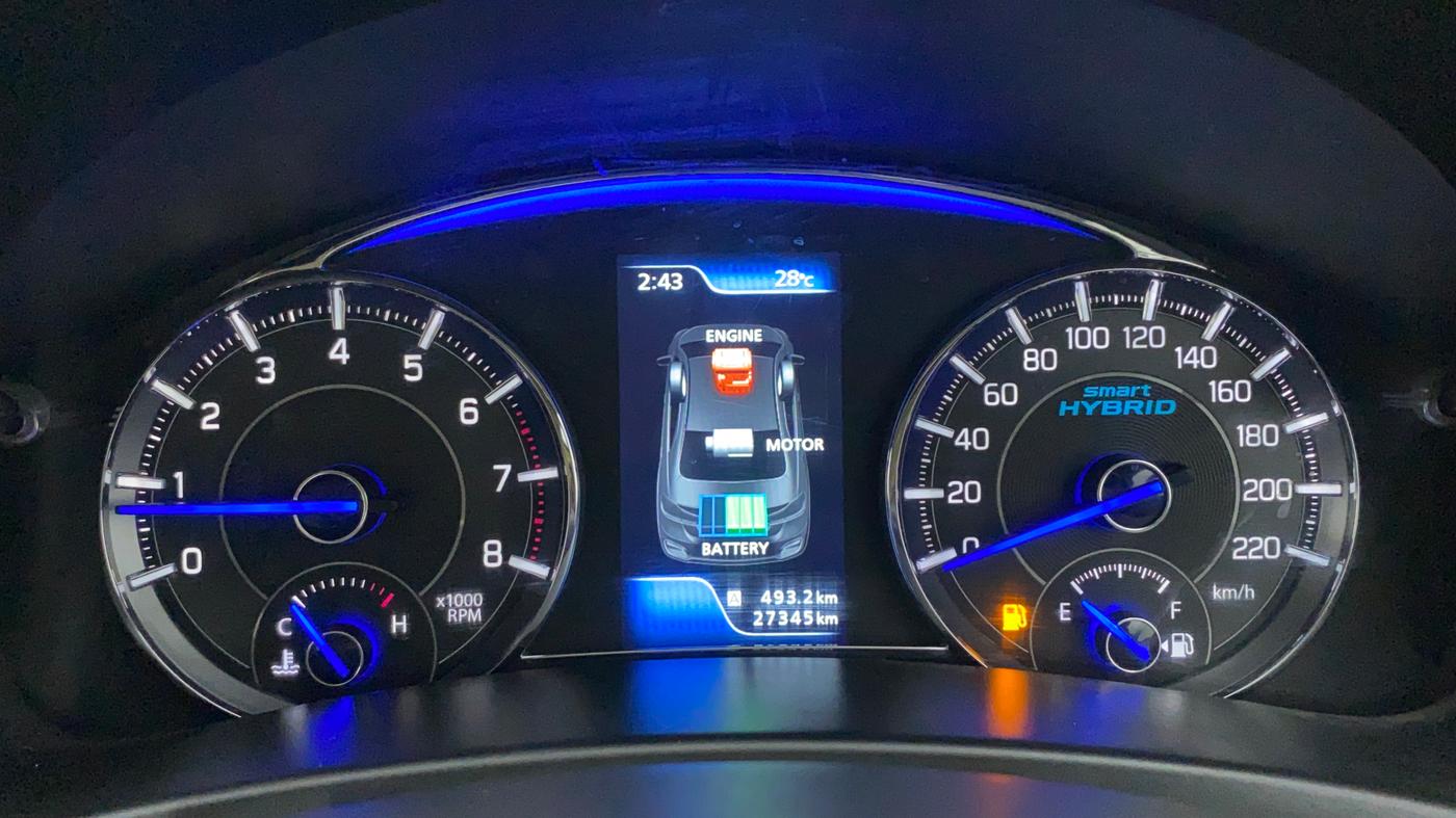 2020 Maruti Ciaz ALPHA 1.5 SHVS PETROL, Petrol, Manual, 27,344 km, Odometer Image