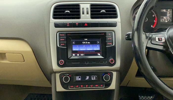 2017 Volkswagen Vento HIGHLINE PLUS 1.2 AT 16 ALLOY, Petrol, Automatic, 95,879 km, Air Conditioner