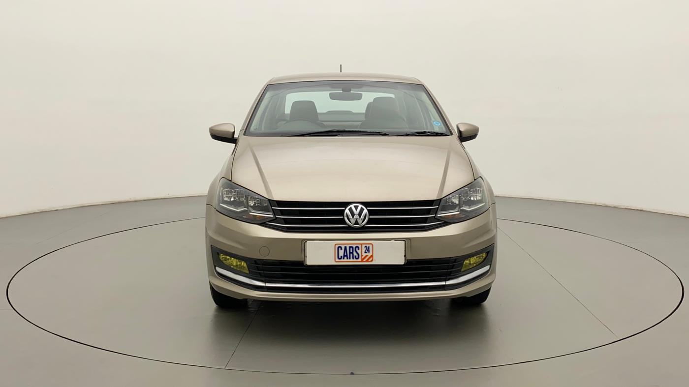 2017 Volkswagen Vento HIGHLINE PLUS 1.2 AT 16 ALLOY, Petrol, Automatic, 95,879 km, Front