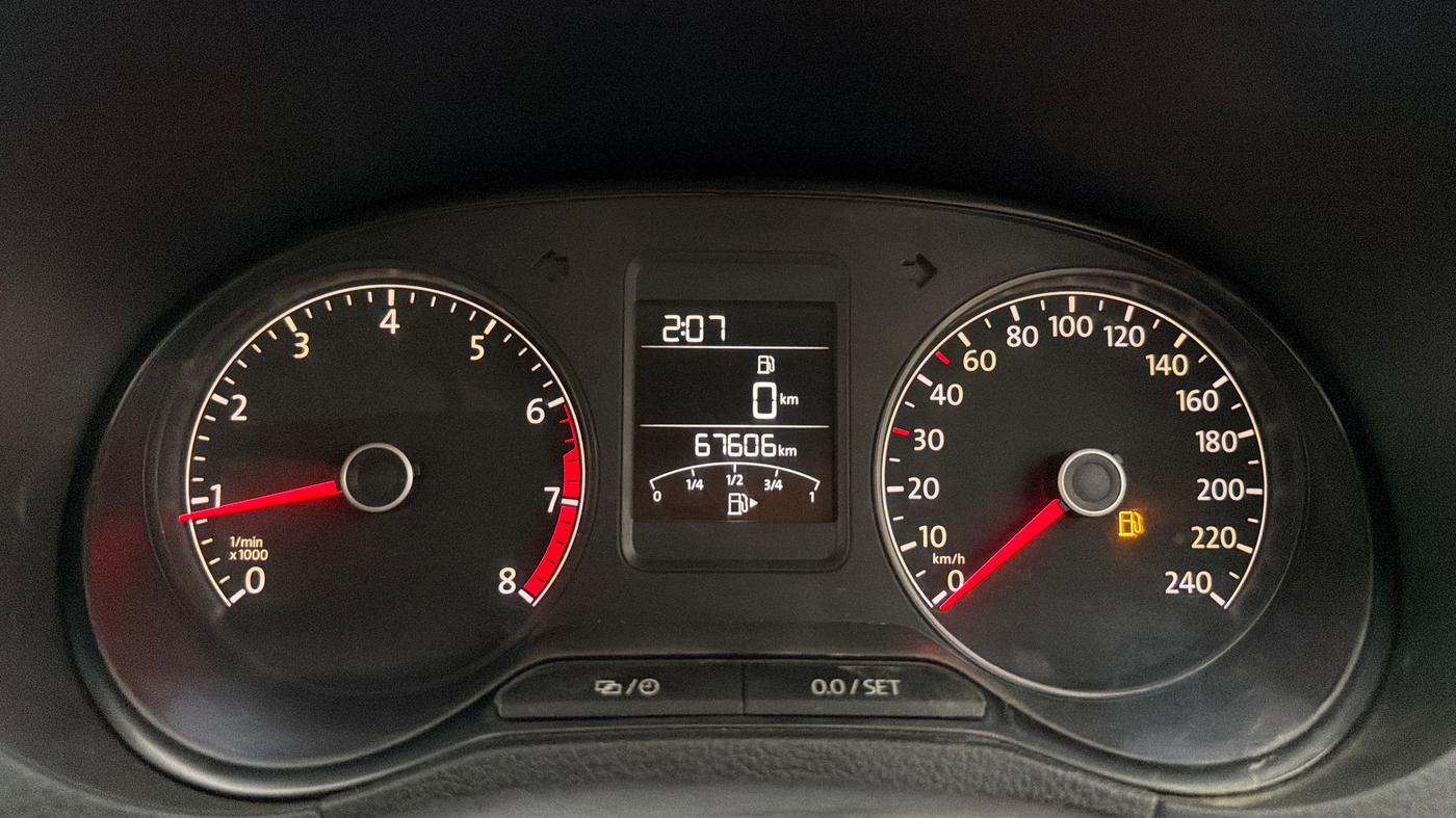 2017 Volkswagen Polo HIGHLINE1.2L, Petrol, Manual, 67,595 km, Odometer Image