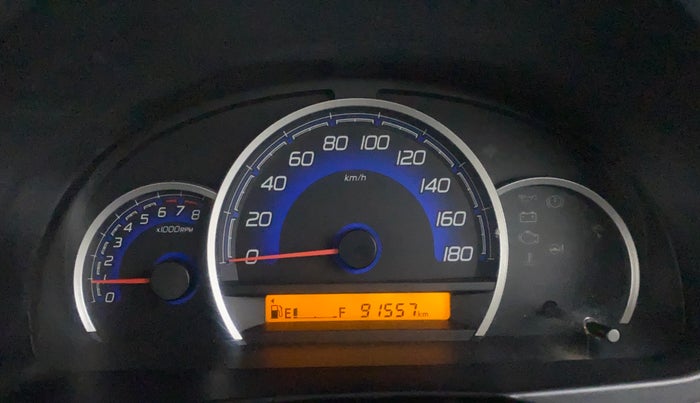 2018 Maruti Wagon R 1.0 VXI, Petrol, Manual, 91,526 km, Odometer Image