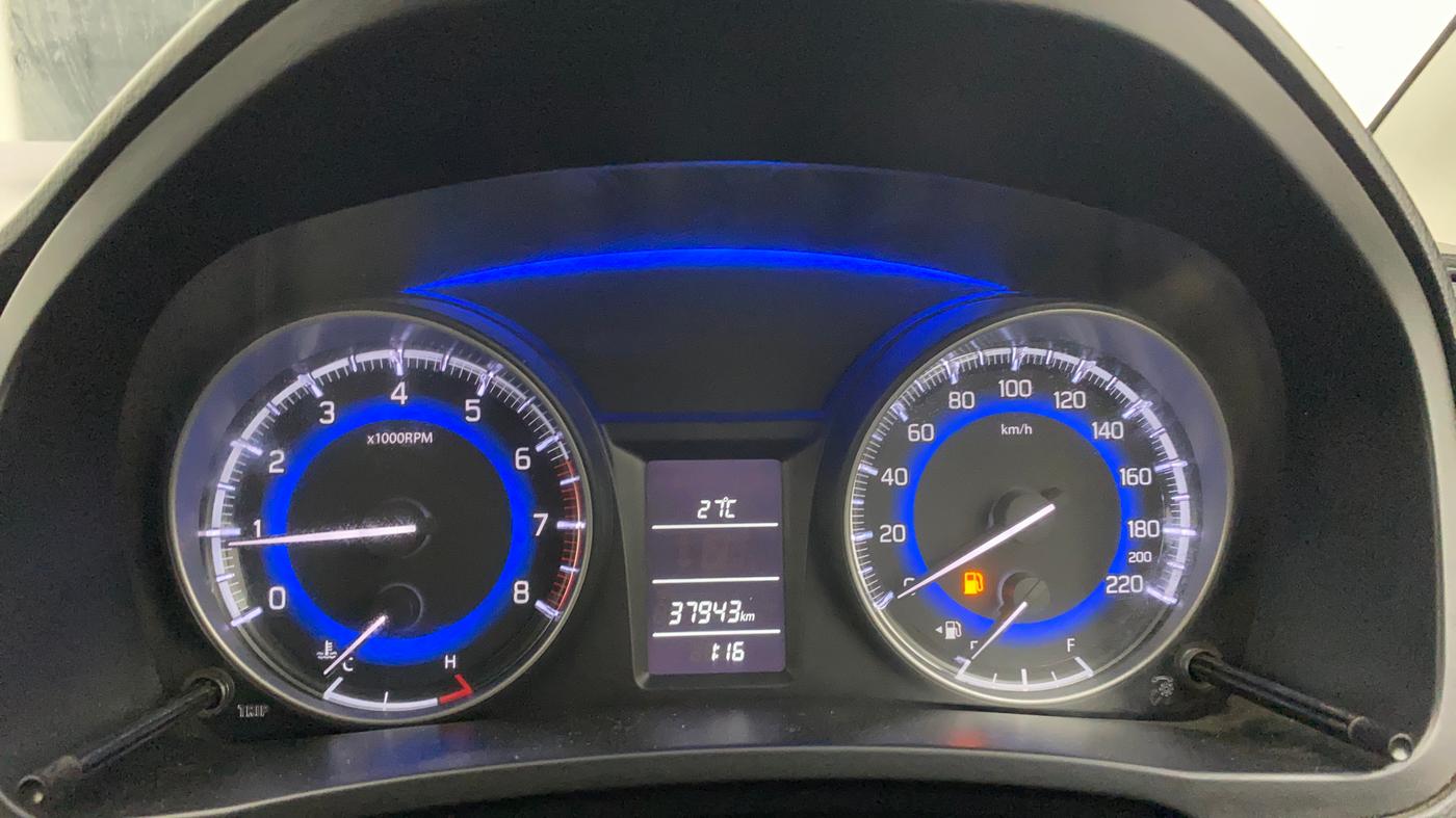 2018 Maruti Baleno DELTA PETROL 1.2, Petrol, Manual, 37,942 km, Odometer Image