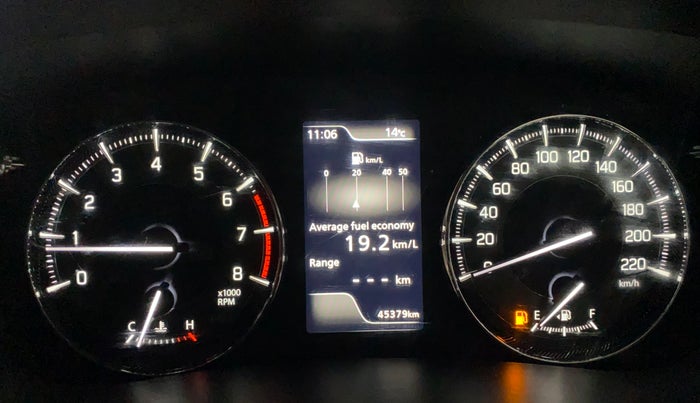2022 Maruti Baleno ZETA PETROL 1.2, Petrol, Manual, 45,369 km, Odometer Image