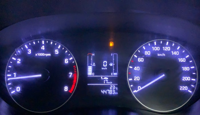 2017 Hyundai Elite i20 MAGNA EXECUTIVE 1.2, CNG, Manual, 44,783 km, Odometer Image